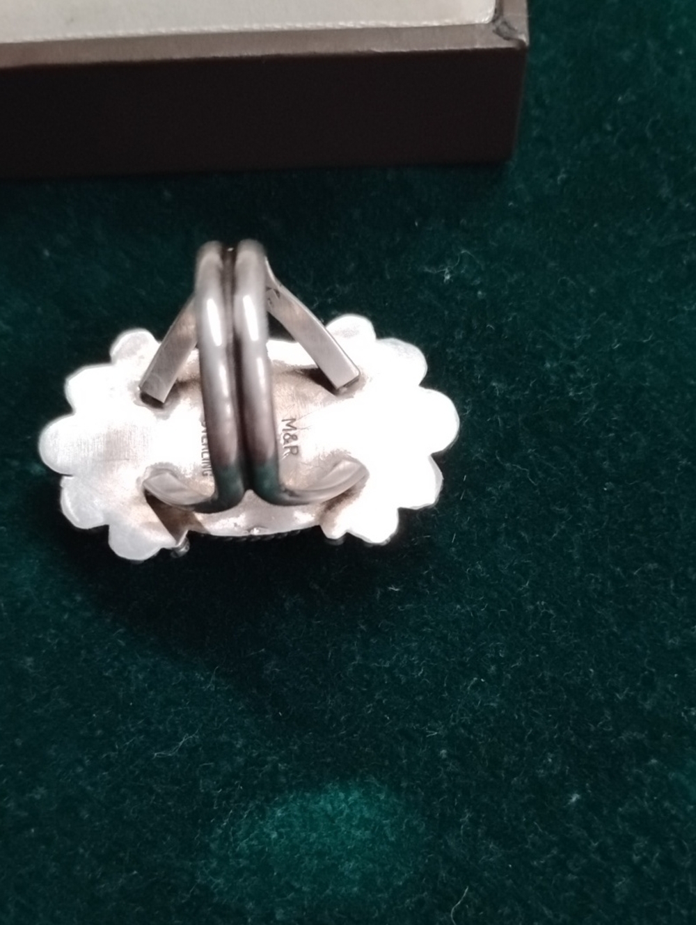 Navajo Black Onyx Ring - Picture 4 of 4